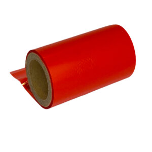 1 tasmy termotransferowe kolorowe czerwone 55 mm 300mb 1cal OUT