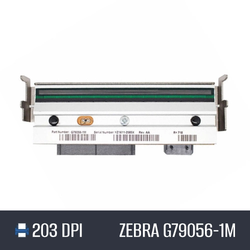 27 Glowica drukujaca ZEBRA Z4MPlus Z4M Z4000 203 DPI 2