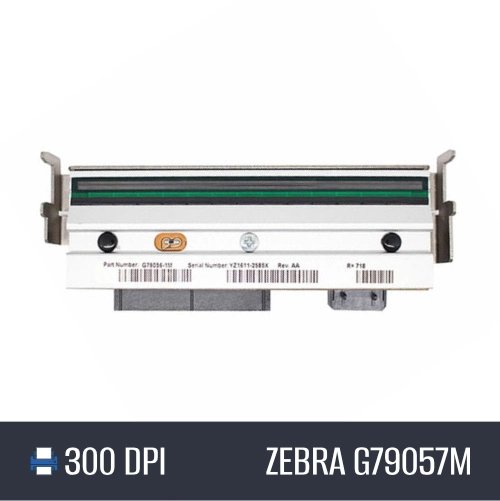 28 Glowica drukujaca ZEBRA Z4MPlus Z4M Z4000 300 DPI 2